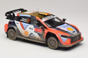 Hyundai i20 N Rally1 #1 T. Neuville / M. Wydaeghe Rally Portugal 2025 IXO 1:18 18RMC251B Metaal — afbeelding 4 van 6