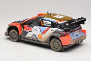 Hyundai i20 N Rally1 #1 T. Neuville / M. Wydaeghe Rally Portugal 2025 IXO 1:18 18RMC251B Metaal — afbeelding 5 van 6