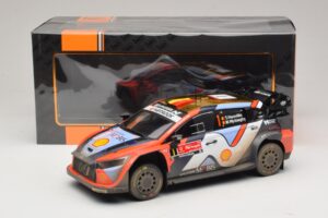 Hyundai i20 N Rally1 #1 T. Neuville / M. Wydaeghe Rally Portugal 2025 IXO 1:18 18RMC251B Metaal — afbeelding 6 van 6