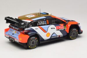 Hyundai i20 N Rally1 #8 O. Tanak / M. Jarveoja Rally Portugal 2025 IXO 1:18 18RMC251A Metaal — afbeelding 2 van 6