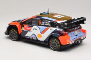 Hyundai i20 N Rally1 #8 O. Tanak / M. Jarveoja Rally Portugal 2025 IXO 1:18 18RMC251A Metaal — afbeelding 5 van 6