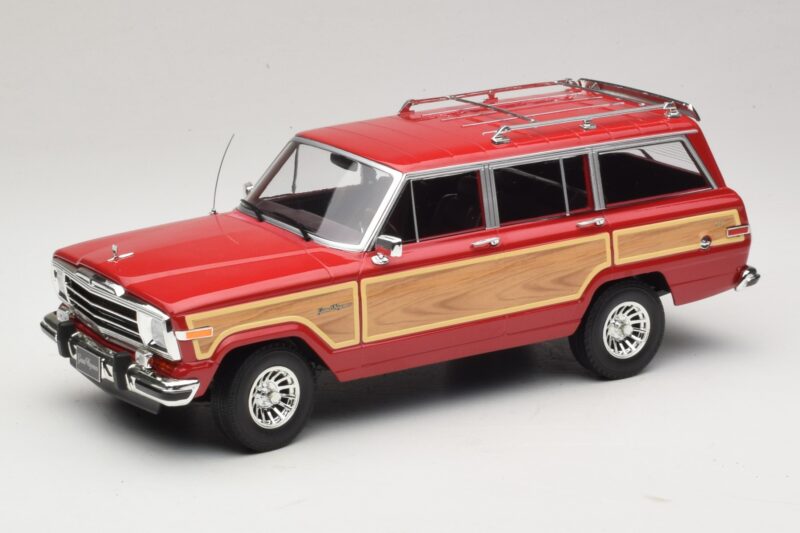 Jeep Grand Wagoneer Rood KK-Scale 1:18 KKDC181112 Metaal