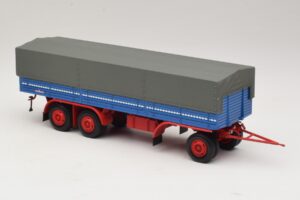 Kassbohrer 3-Achs Blauw Zwart Minichamps 1:43 439161090 Metaal — afbeelding 4 van 6