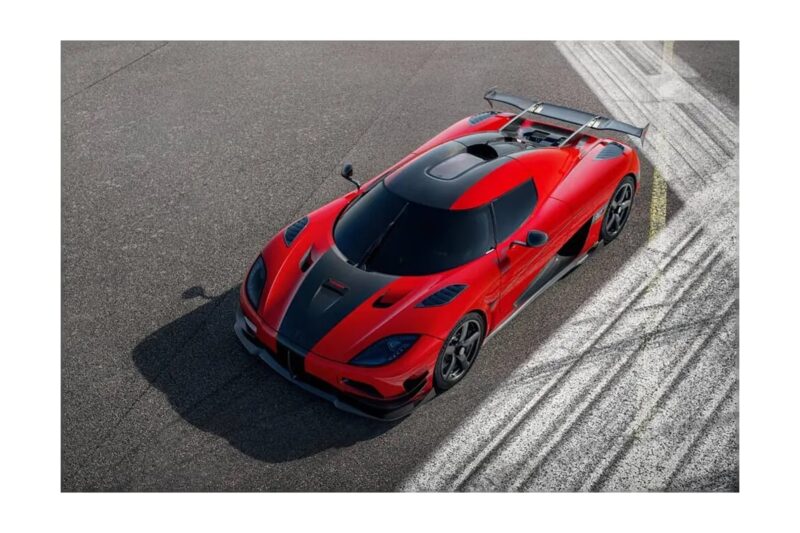 Koenigsegg Agera RS Draco Red GT Spirit 1:18 GT980 Hars