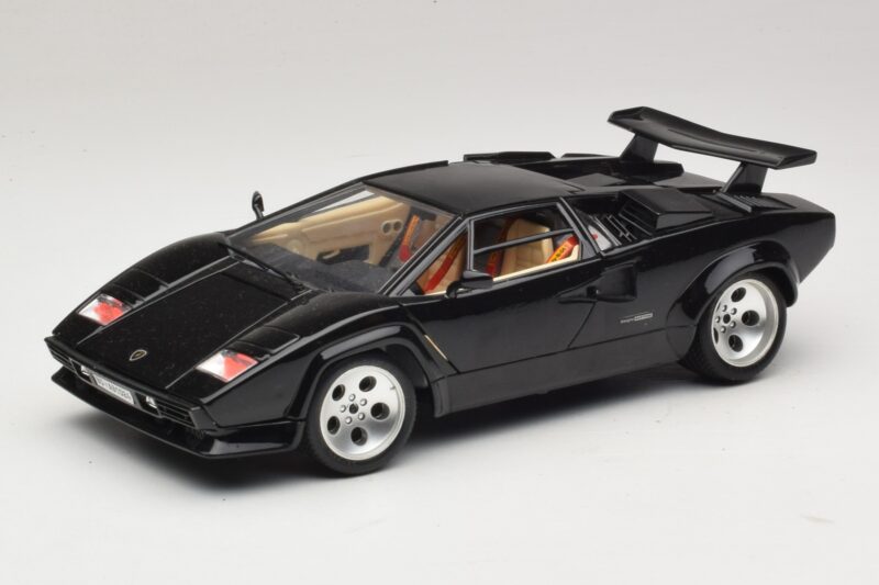 Lamborghini Countach 5000 Quattrovalvole Zwart Bburago 1:18 3337 Metaal