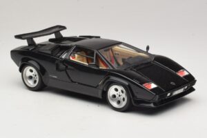 Lamborghini Countach 5000 Quattrovalvole Zwart Bburago 1:18 3337 Metaal — afbeelding 6 van 8