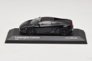 Lamborghini Gallardo Zwart Minichamps 1:43 400103504 Metaal