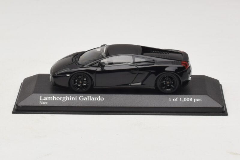 Lamborghini Gallardo Zwart Minichamps 1:43 400103504 Metaal