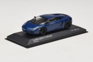 Lamborghini Gallardo Blue Metallic Minichamps 1:43 400103505 Metaal — afbeelding 2 van 5