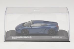 Lamborghini Gallardo Blue Metallic Minichamps 1:43 400103505 Metaal — afbeelding 4 van 5