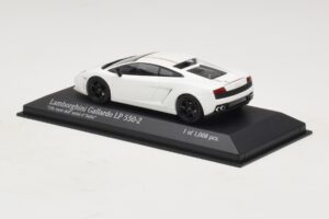 Lamborghini Gallardo LP550-2 Tricolore Wit Minichamps 1:43 400103801 Metaal — afbeelding 3 van 5