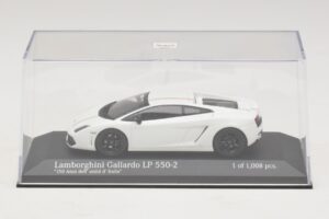 Lamborghini Gallardo LP550-2 Tricolore Wit Minichamps 1:43 400103801 Metaal — afbeelding 4 van 5
