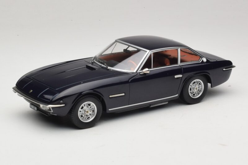 Lamborghini Islero S Donkerblauw KK-Scale 1:18 KKDC181586 Metaal