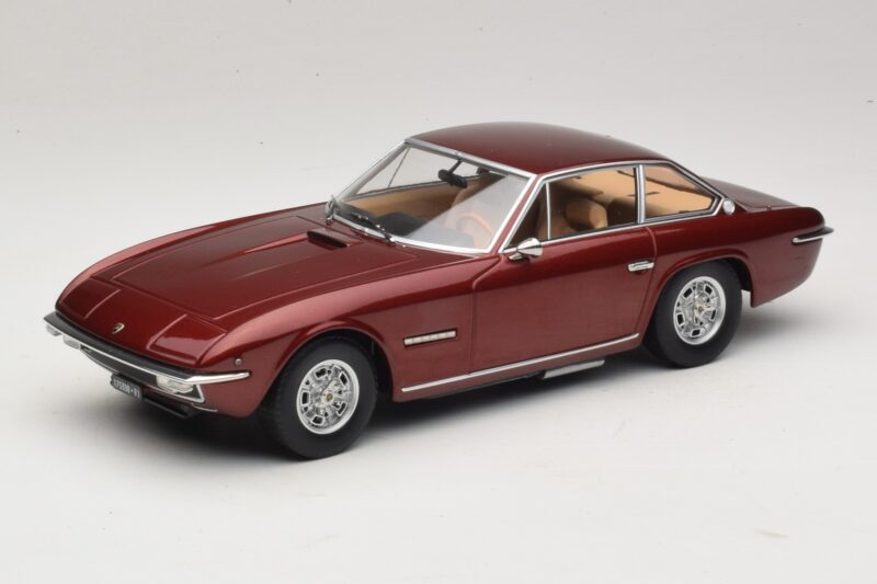 Lamborghini Islero S Rood Metallic KK-Scale 1:18 KKDC181582 Metaal