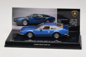 Lamborghini Jarama 400 GTS Blauw Minichamps 1:43 436103400 Metaal