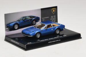 Lamborghini Jarama 400 GTS Blauw Minichamps 1:43 436103400 Metaal — afbeelding 2 van 5