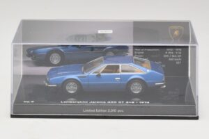 Lamborghini Jarama 400 GTS Blauw Minichamps 1:43 436103400 Metaal — afbeelding 4 van 5