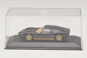 Lamborghini Miura P400 Zwart Minichamps 1:43 430103004 Metaal — afbeelding 4 van 5
