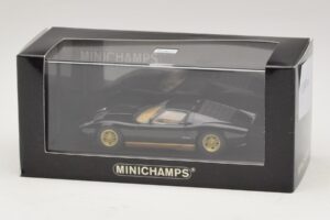 Lamborghini Miura P400 Zwart Minichamps 1:43 430103004 Metaal — afbeelding 5 van 5