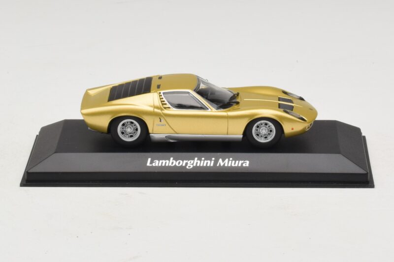 Lamborghini Miura P400 Goud Maxichamps 1:43 940103002 Metaal