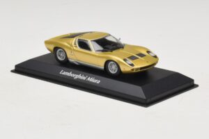 Lamborghini Miura P400 Goud Maxichamps 1:43 940103002 Metaal — afbeelding 3 van 5