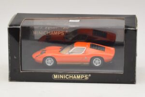 Lamborghini Miura P400 Oranje Minichamps 1:43 430103002 Metaal — afbeelding 5 van 5