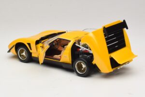 Lamborghini Miura SVR Geel & Zwart Kyosho 1:18 08319GY Metaal — afbeelding 5 van 8