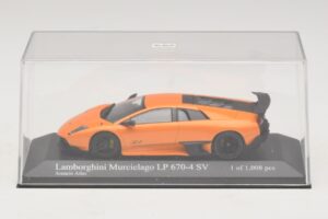 Lamborghini Murcielago LP670-4 SV Oranje Metallic Minichamps 1:43 400103942 Metaal — afbeelding 4 van 5