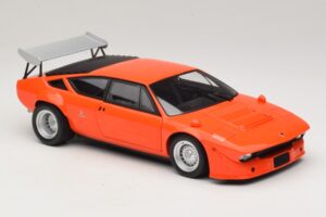 Lamborghini Urraco Rally Oranje Kyosho 1:18 08445P Metaal — afbeelding 6 van 8