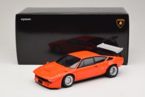Lamborghini Urraco Rally Oranje Kyosho 1:18 08445P Metaal — afbeelding 8 van 8
