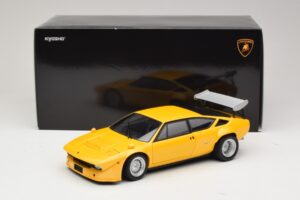 Lamborghini Urraco Rally Pearl Yellow Kyosho 1:18 08445GY Metaal — afbeelding 8 van 8