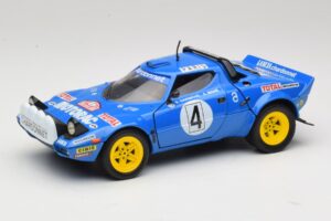 Lancia Stratos HF #4 B. Darniche / A. Mahe Rally Monte Carlo 1979 Solido 1:18 9019 Metaal
