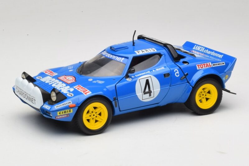 Lancia Stratos HF #4 B. Darniche / A. Mahe Rally Monte Carlo 1979 Solido 1:18 9019 Metaal
