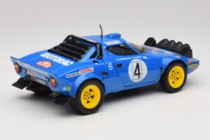 Lancia Stratos HF #4 B. Darniche / A. Mahe Rally Monte Carlo 1979 Solido 1:18 9019 Metaal — afbeelding 3 van 8