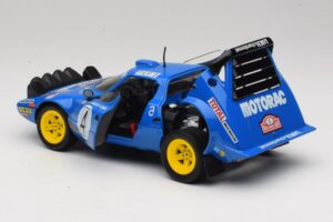 Lancia Stratos HF #4 B. Darniche / A. Mahe Rally Monte Carlo 1979 Solido 1:18 9019 Metaal — afbeelding 5 van 8