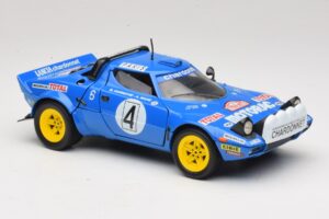 Lancia Stratos HF #4 B. Darniche / A. Mahe Rally Monte Carlo 1979 Solido 1:18 9019 Metaal — afbeelding 6 van 8
