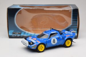 Lancia Stratos HF #4 B. Darniche / A. Mahe Rally Monte Carlo 1979 Solido 1:18 9019 Metaal — afbeelding 8 van 8