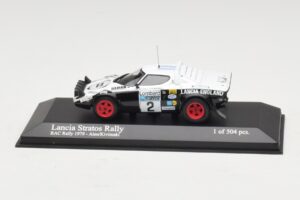 Lancia Stratos Rally #2 M. Alen / I. Kivimaki RAC Rally 1979 Minichamps 1:43 430791202 Metaal