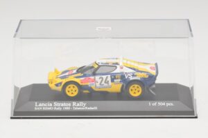 Lancia Stratos Rally #24 F. Tabaton / Radaelli San Remo Rally 1980 Minichamps 1:43 430801224 Metaal — afbeelding 4 van 5