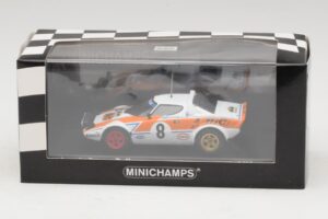 Lancia Stratos Rally #8 Livieratos / Manolis Acropolis Rally 1978 Minichamps 1:43 430781208 Metaal — afbeelding 5 van 5