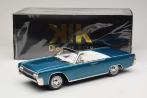 Lincoln Continental Convertible Turkoois Metallic KK-Scale 1:18 KKDC181524 Metaal — afbeelding 7 van 7