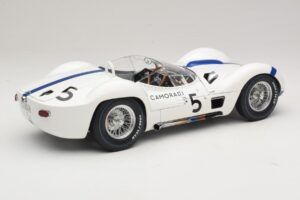 Maserati Tipo 61 #5 Camoradi S. Moss / D. Gurney 1000km Nurburgring Winner 1960 Minichamps 1:12 120601205 Metaal — afbeelding 3 van 8