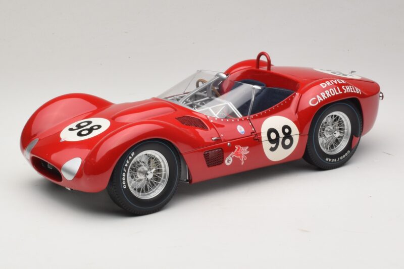 Maserati Tipo 61 #98 C. Shelby Times Mirror GP For Sportscars 1960 Minichamps 1:12 120601298 Metaal
