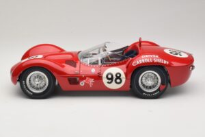 Maserati Tipo 61 #98 C. Shelby Times Mirror GP For Sportscars 1960 Minichamps 1:12 120601298 Metaal — afbeelding 3 van 8