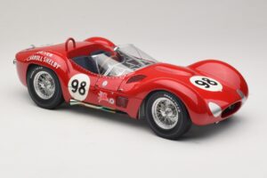 Maserati Tipo 61 #98 C. Shelby Times Mirror GP For Sportscars 1960 Minichamps 1:12 120601298 Metaal — afbeelding 6 van 8