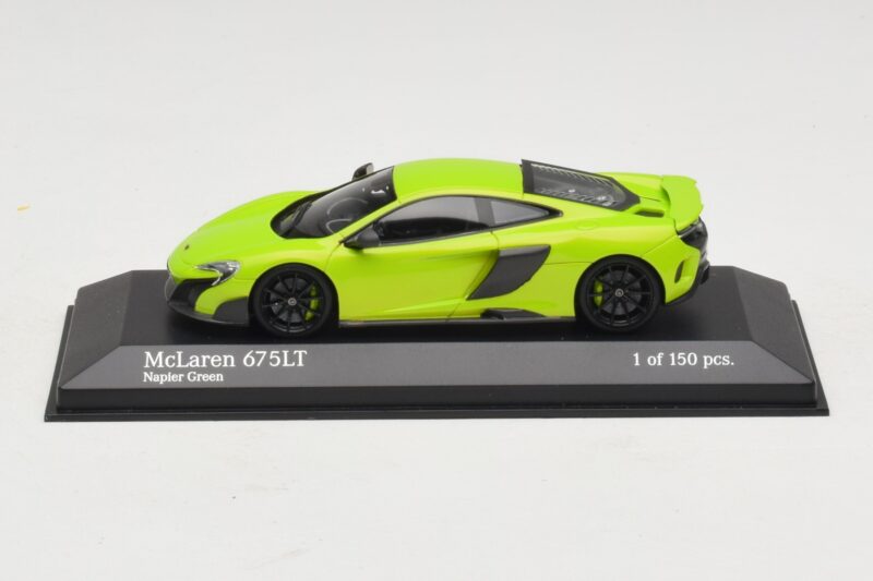 McLaren 675LT Napier Green Minichamps 1:43 537154422 Metaal