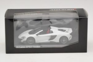 McLaren 675LT Spider Silica White Minichamps 1:43 537154432 Metaal — afbeelding 5 van 5