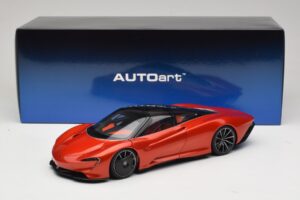 McLaren Speedtail Volcano Orange AUTOart 1:18 76088 Composiet — afbeelding 8 van 8