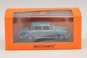 Mercedes 180 W120 Blauw Maxichamps 1:43 940033102 Metaal — afbeelding 5 van 5