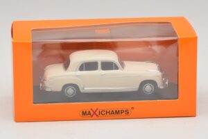 Mercedes 220 S W180 Wit Maxichamps 1:43 940033000 Metaal — afbeelding 5 van 5